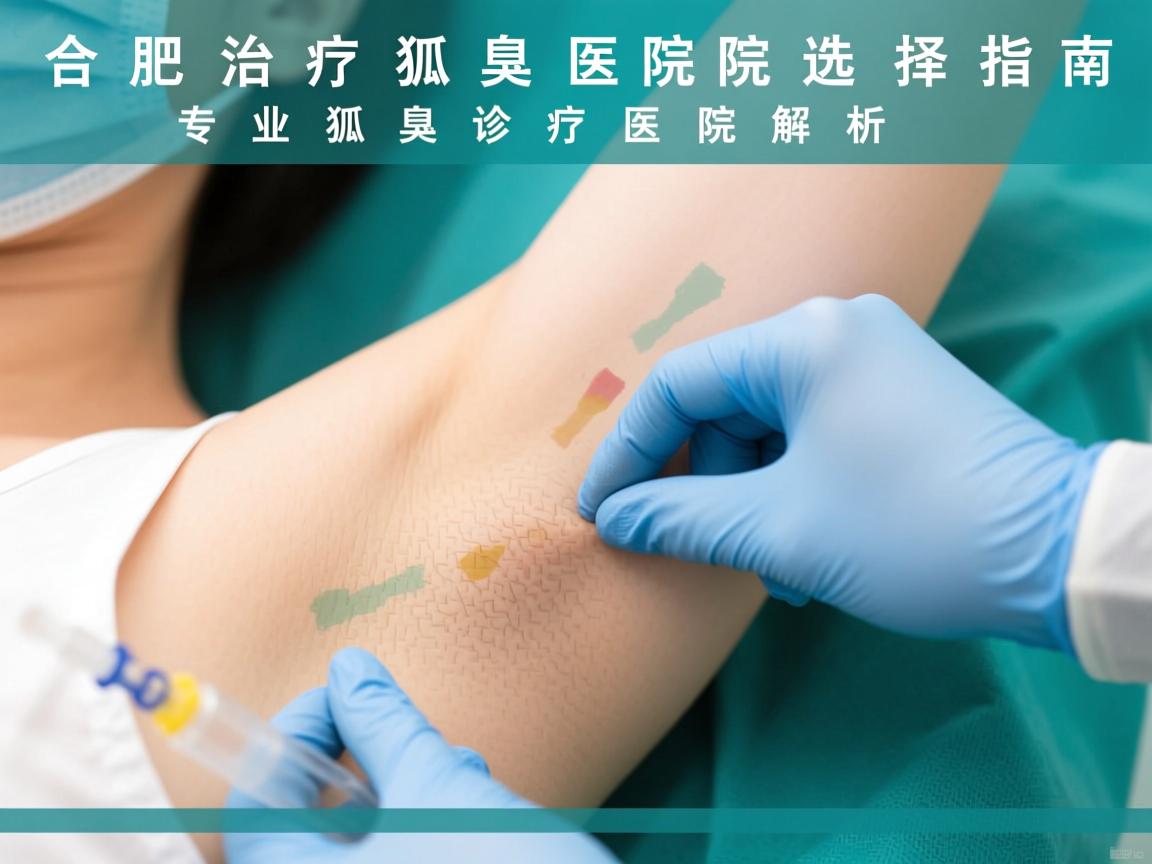 合肥治疗狐臭医院选择指南，专业狐臭诊疗医院解析