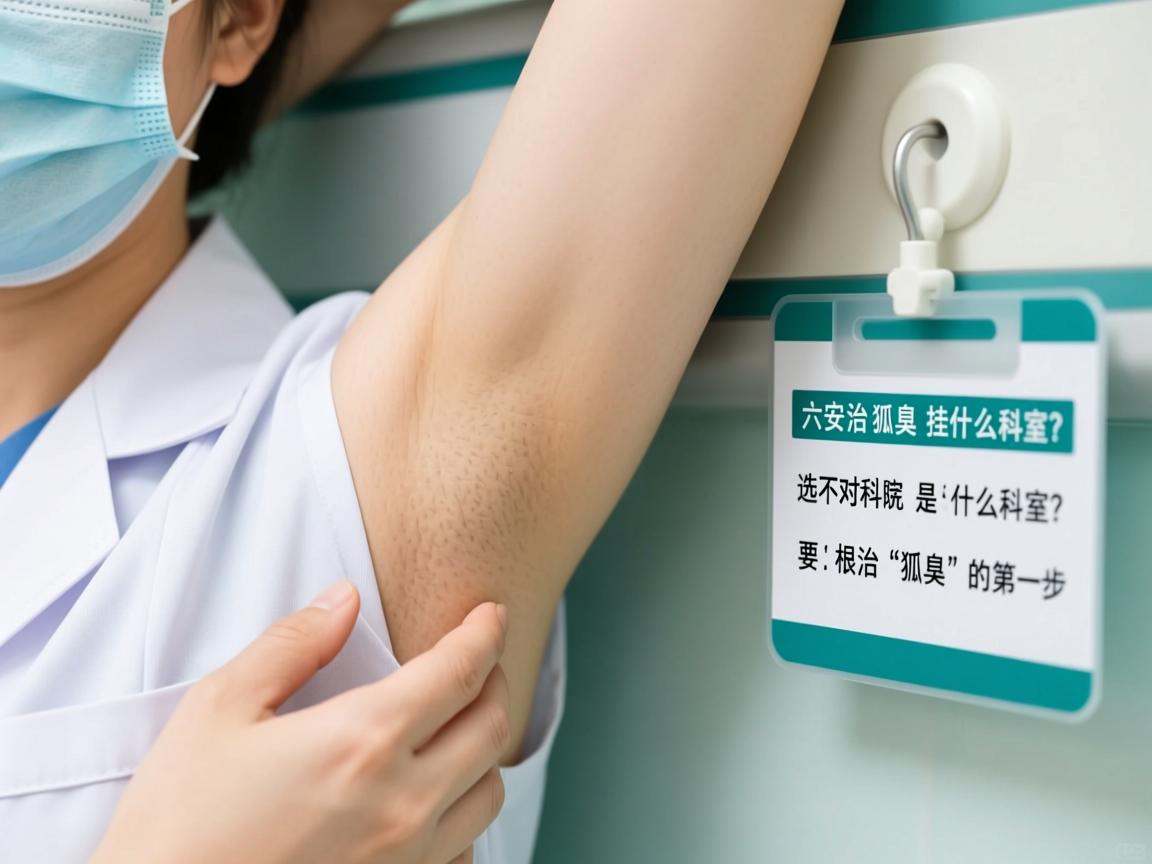 六安治狐臭挂什么科室？选对科室是根治狐臭的第一步