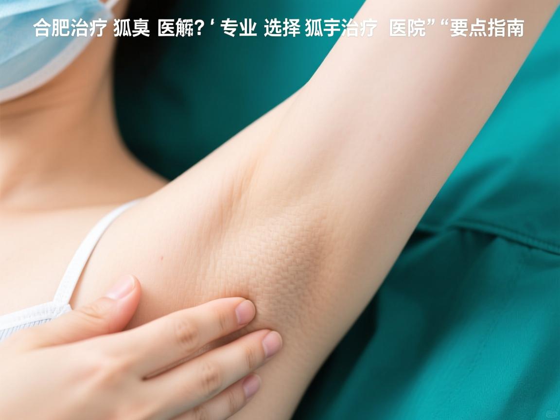 合肥治疗狐臭医院解析，专业选择狐臭治疗医院的要点指南