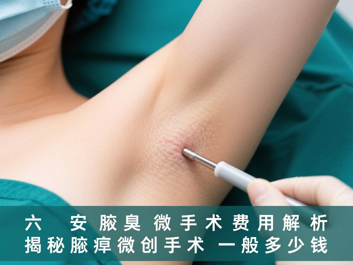 六安腋臭微创手术费用解析，揭秘腋臭微创手术一般多少钱