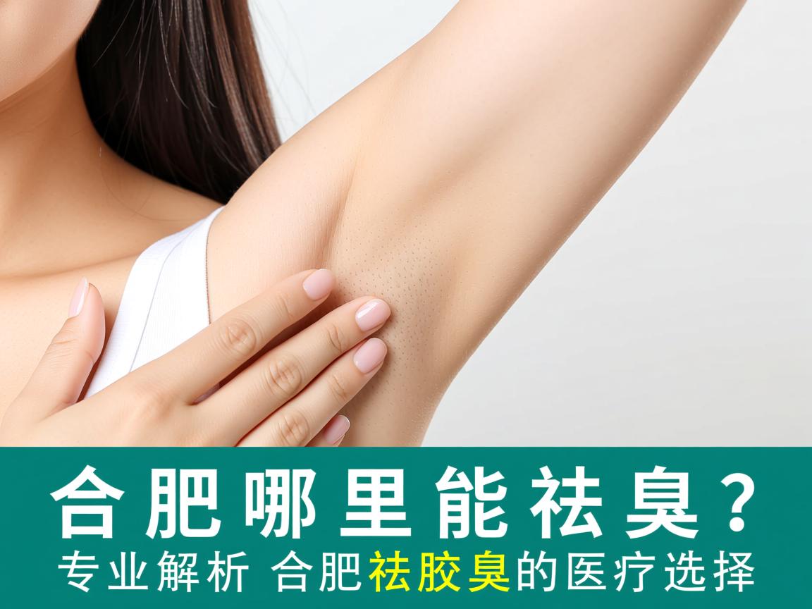 合肥哪里能祛腋臭？专业解析合肥祛腋臭的医疗选择