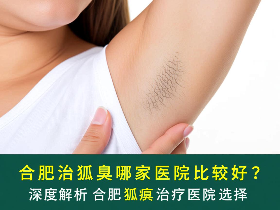 合肥治狐臭哪家医院比较好？深度解析合肥狐臭治疗医院选择