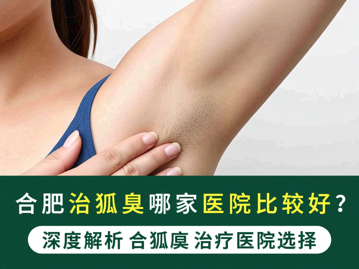 合肥治狐臭哪家医院比较好？深度解析合肥狐臭治疗医院选择