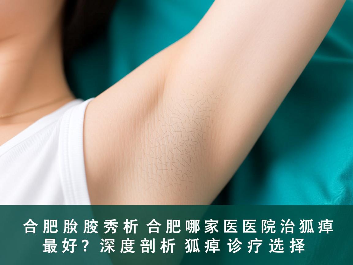 合肥腋秀解析，合肥哪家医院医治狐臭最好？深度剖析狐臭诊疗选择