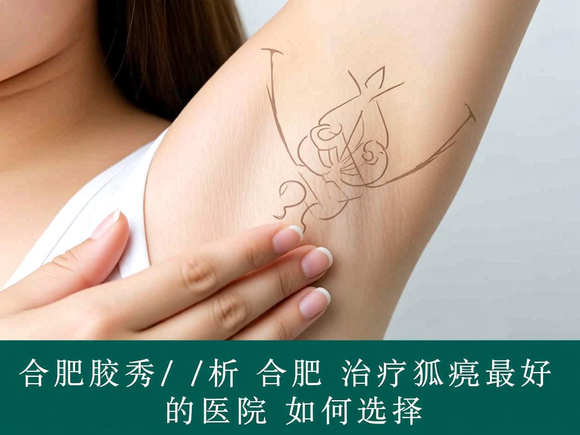 合肥腋秀解析，合肥治疗狐臭最好的医院如何选择