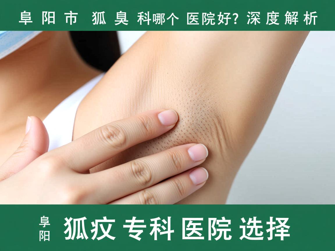 阜阳市狐臭科哪个医院好？深度解析阜阳狐臭专科医院选择