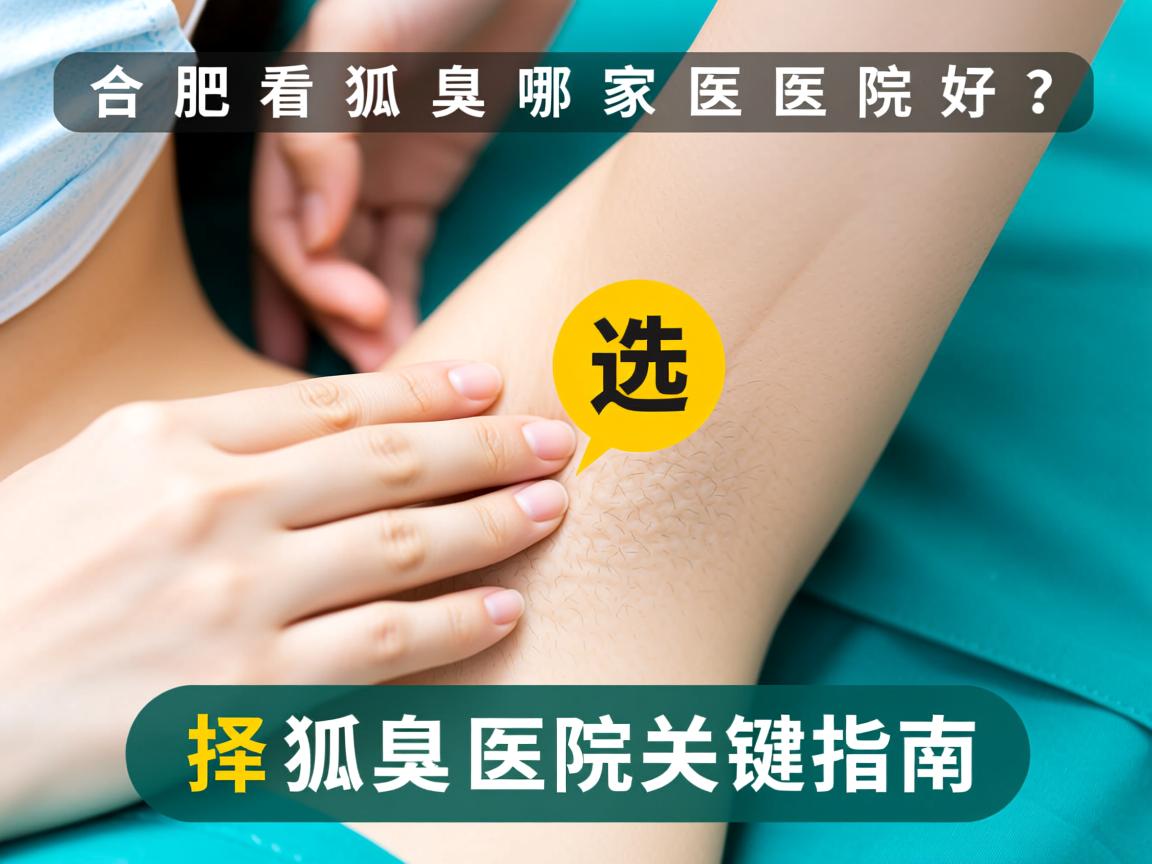 合肥看狐臭哪家医院好?选择狐臭医院的关键指南 合肥看狐臭哪家医院好?选择狐臭医院的关键指南