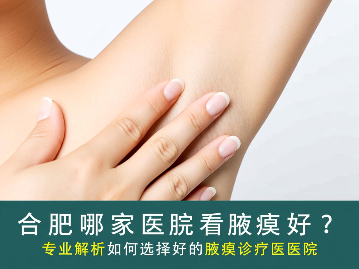 合肥哪家医院看腋臭好？专业解析如何选择好的腋臭诊疗医院