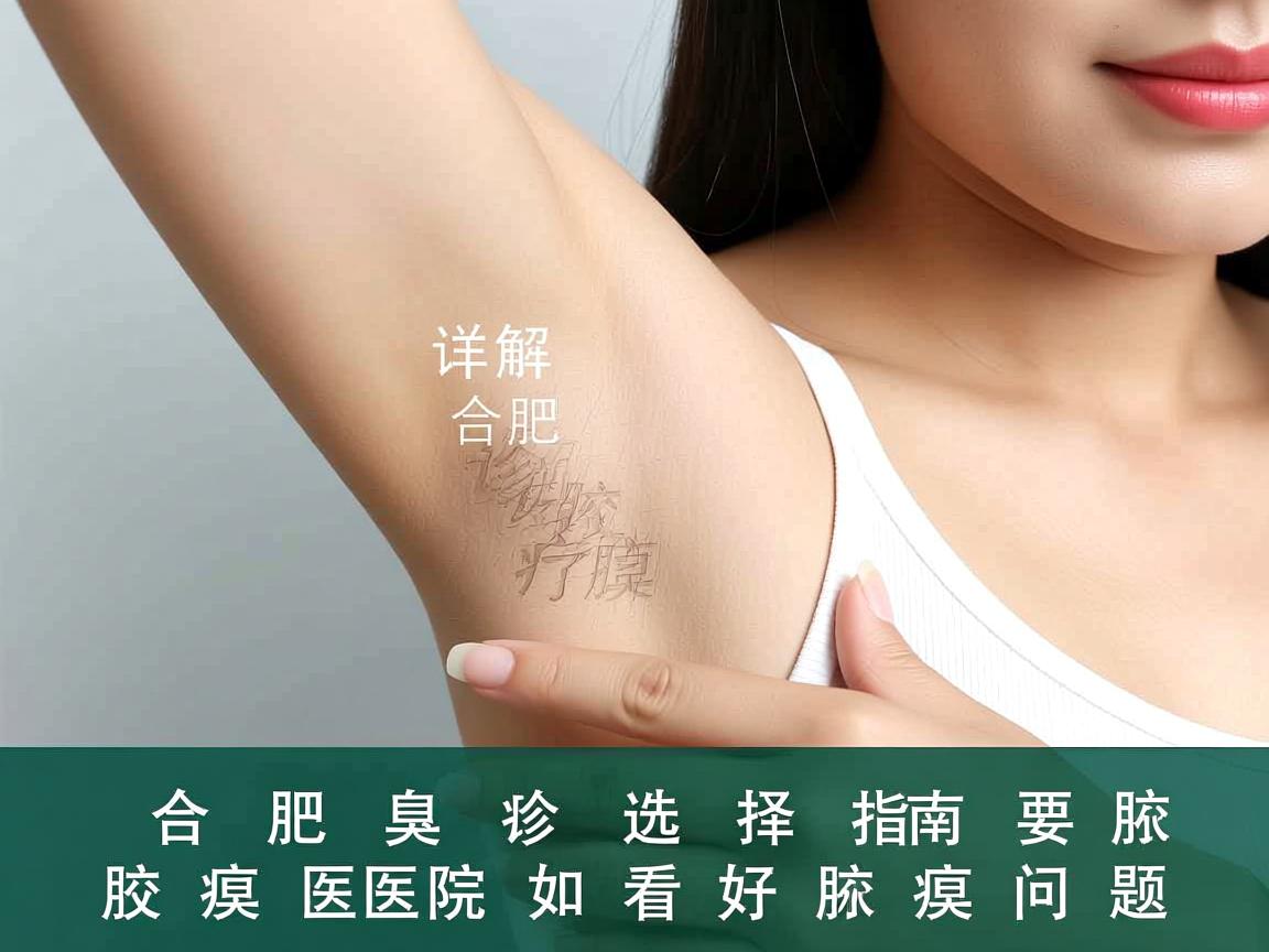 合肥腋臭诊疗选择指南，详解合肥腋臭医院如何看好腋臭问题