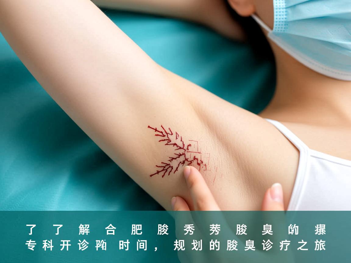 了解合肥腋秀腋臭专科开诊时间，规划您的腋臭诊疗之旅