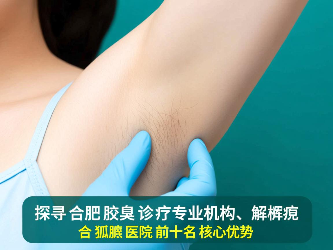 探寻合肥腋臭诊疗专业机构，解析合肥狐臭医院前十名的核心优势