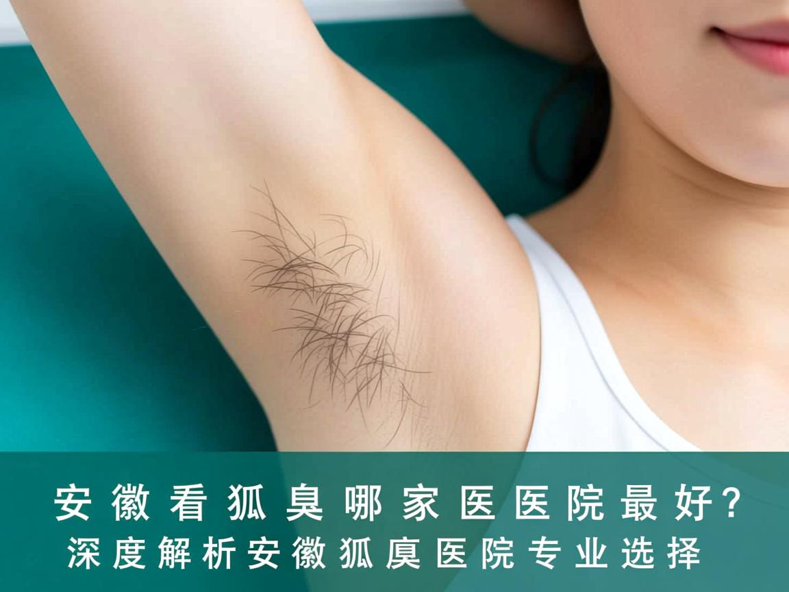 安徽看狐臭哪家医院最好？深度解析安徽狐臭医院专业选择