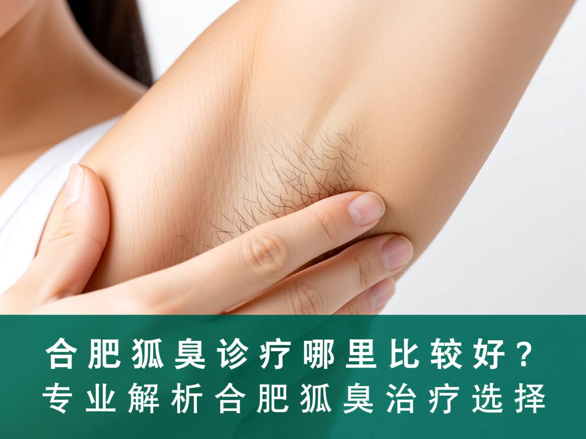 合肥狐臭诊疗哪里比较好？专业解析合肥狐臭治疗选择