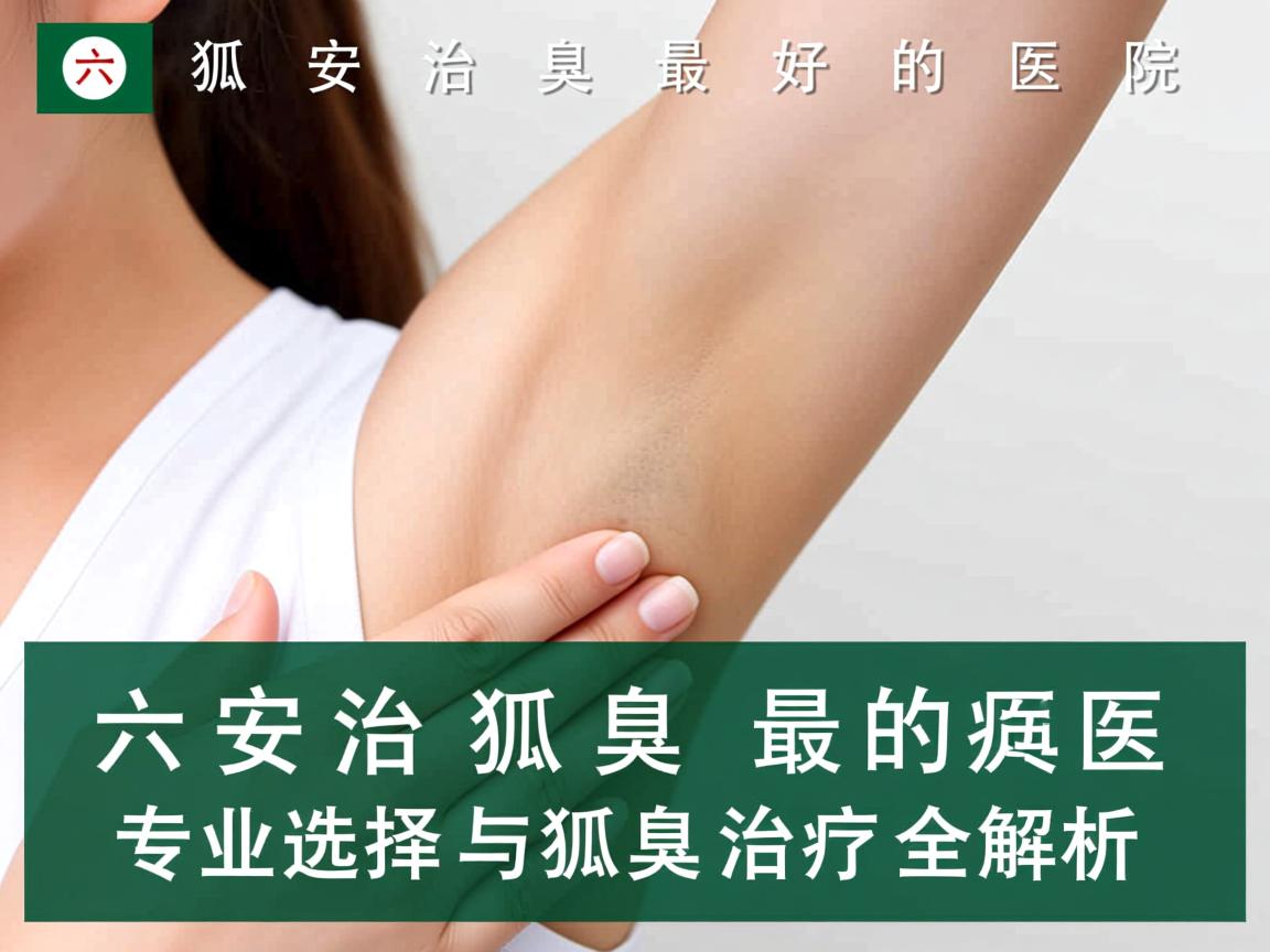 六安治狐臭最好的医院，专业选择与狐臭治疗全解析