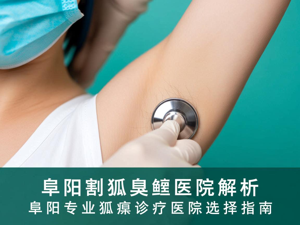 阜阳割狐臭医院解析，阜阳专业狐臭诊疗医院的选择指南