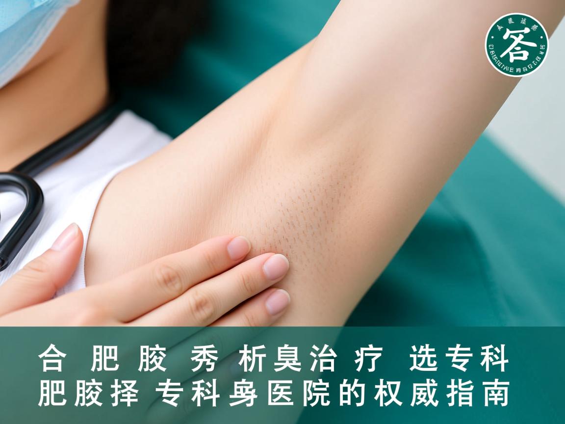 合肥腋秀解析腋臭治疗，选择合肥腋臭专科医院的权威指南