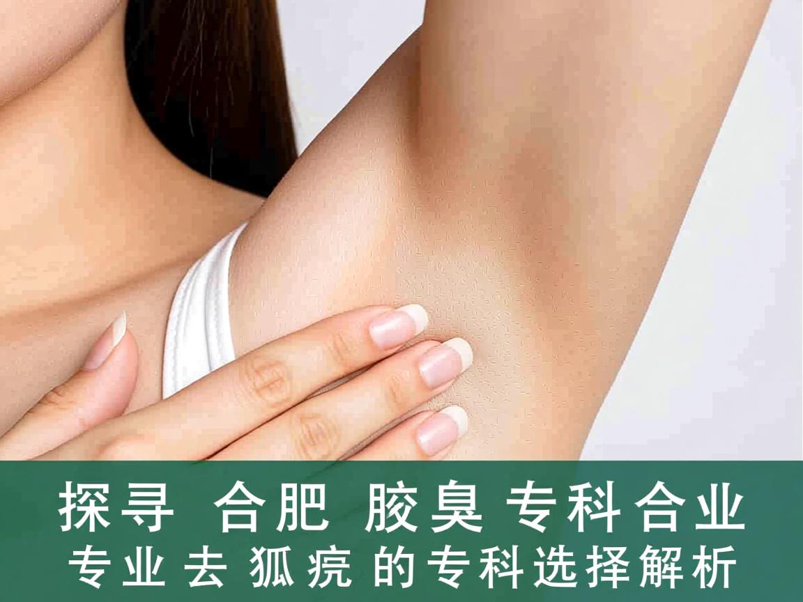 探寻合肥腋臭专科，合肥专业去狐臭的专科选择解析