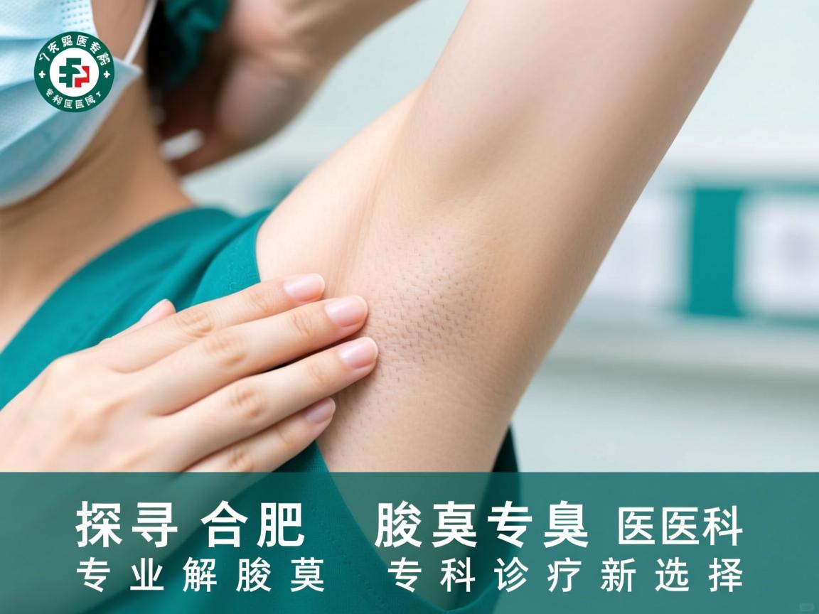 探寻合肥腋臭专科医院，专业解读腋臭专科诊疗新选择
