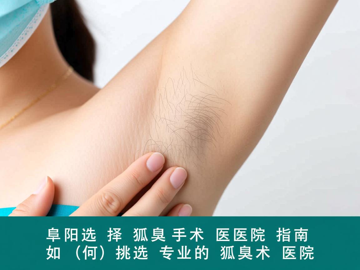 阜阳选择狐臭手术医院指南，如何挑选专业的狐臭术医院