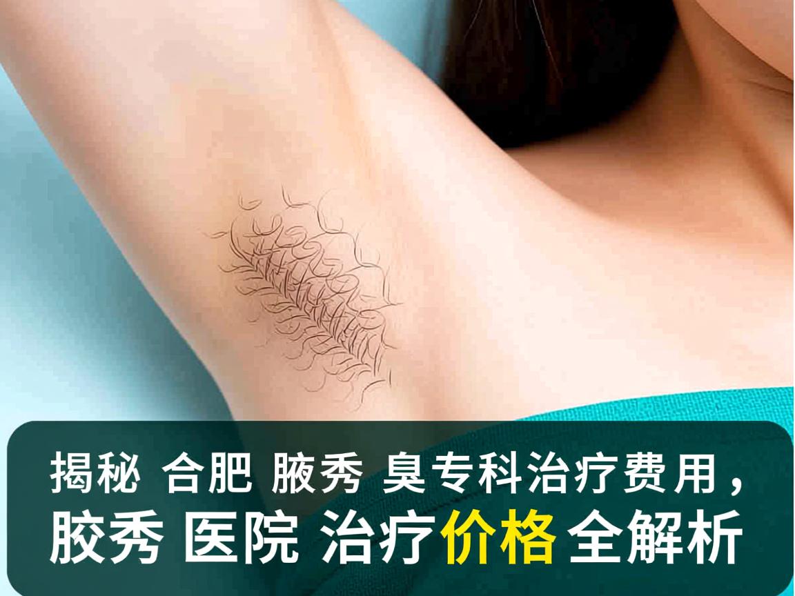 揭秘合肥腋秀腋臭专科治疗费用,腋秀医院治疗价格全解析 揭秘合肥腋秀腋臭专科治疗费用,腋秀医院治疗价格全解析