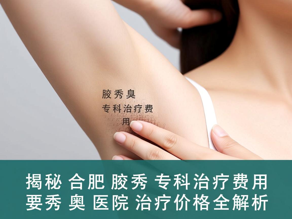 揭秘合肥腋秀腋臭专科治疗费用,腋秀医院治疗价格全解析 揭秘合肥腋秀腋臭专科治疗费用,腋秀医院治疗价格全解析
