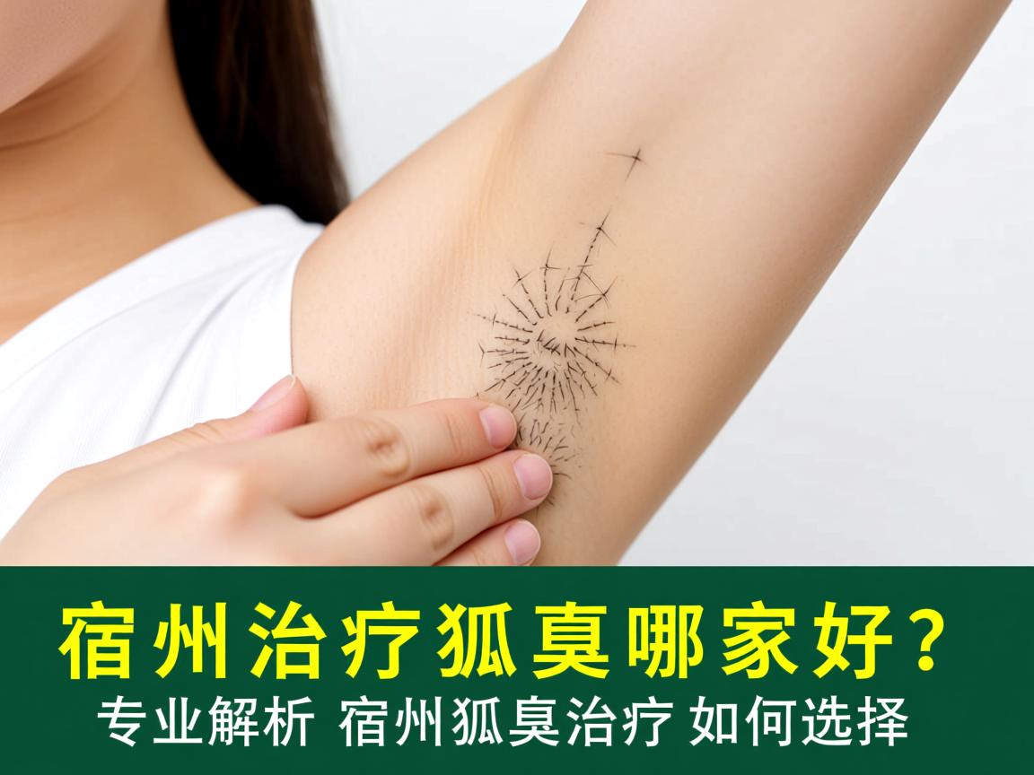 宿州治疗狐臭哪家好？专业解析宿州狐臭治疗如何选择
