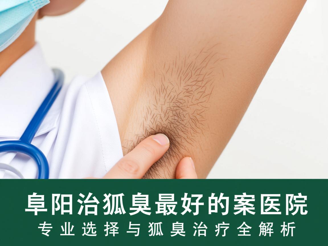 阜阳治狐臭最好的医院，专业选择与狐臭治疗全解析