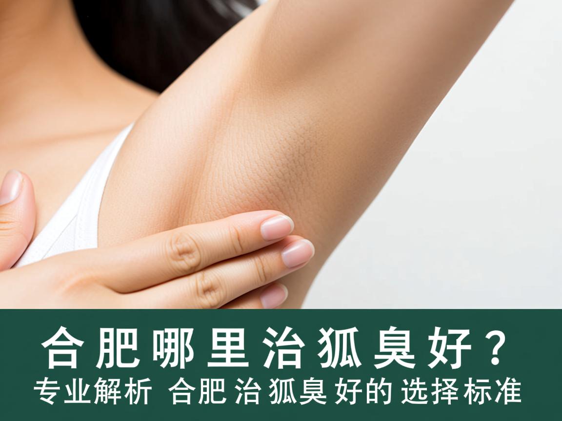 合肥哪里治狐臭好？专业解析合肥治狐臭好的选择标准
