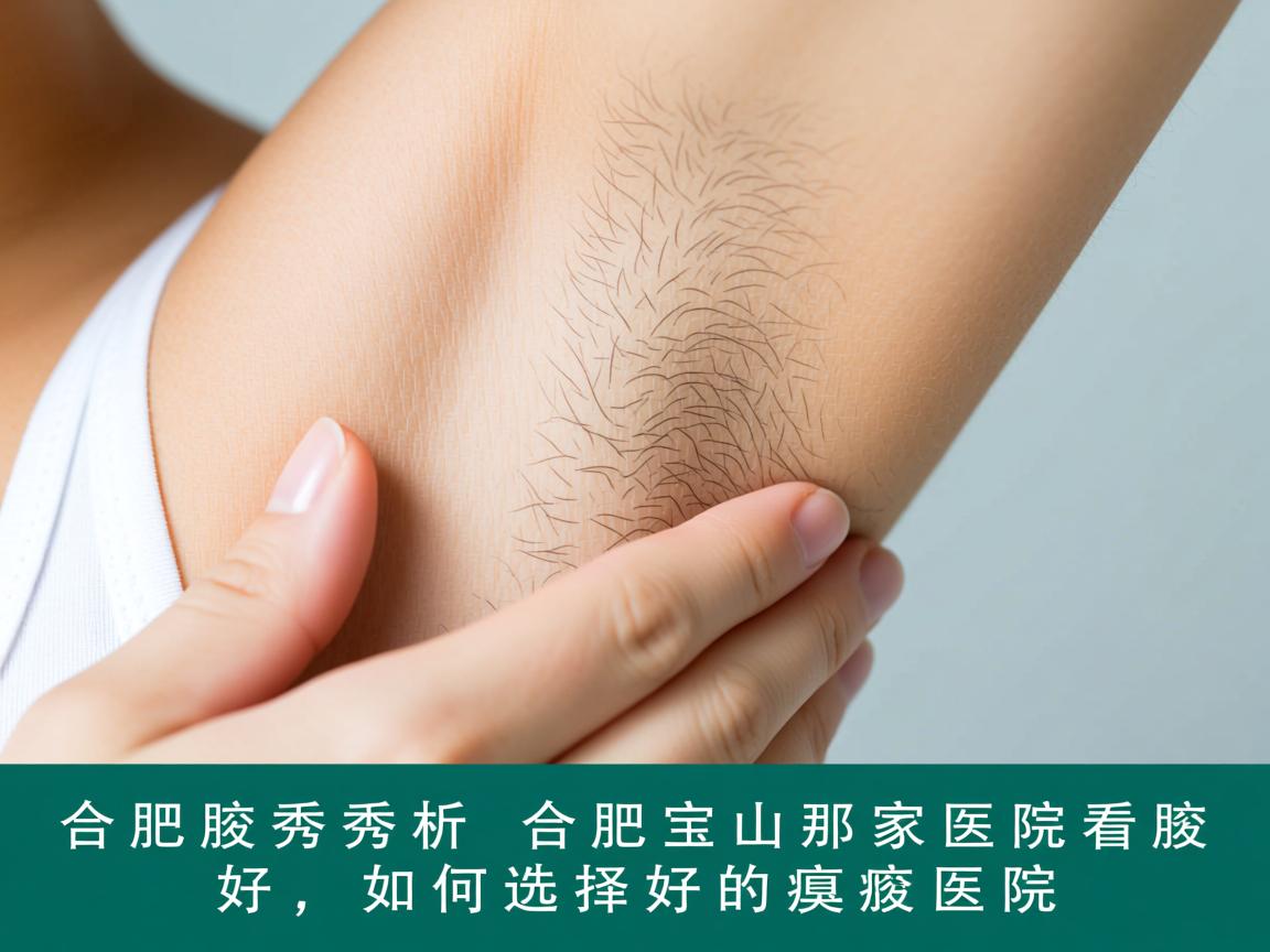 合肥腋秀解析，合肥宝山那家医院看腋臭好，如何选择好的腋臭医院
