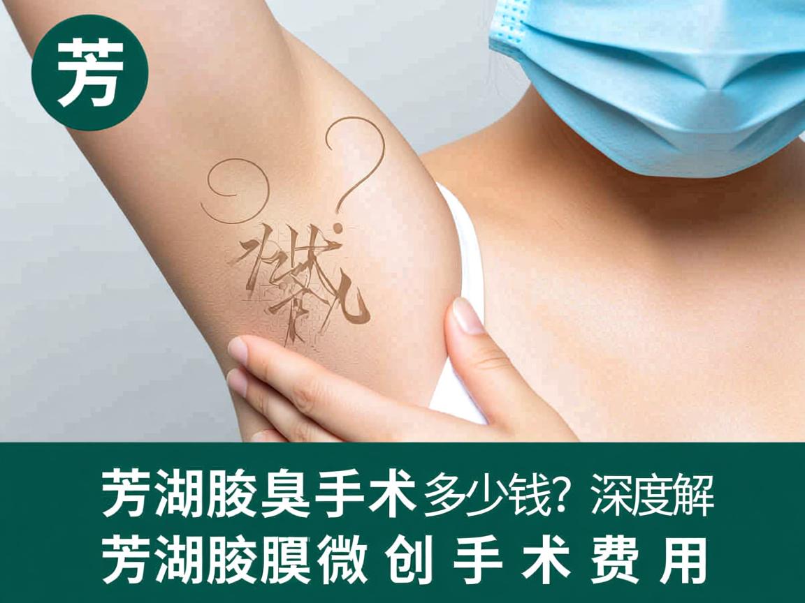芜湖腋臭手术多少钱?深度解析芜湖腋臭微创手术费用 芜湖腋臭手术多少钱?深度解析芜湖腋臭微创手术费用