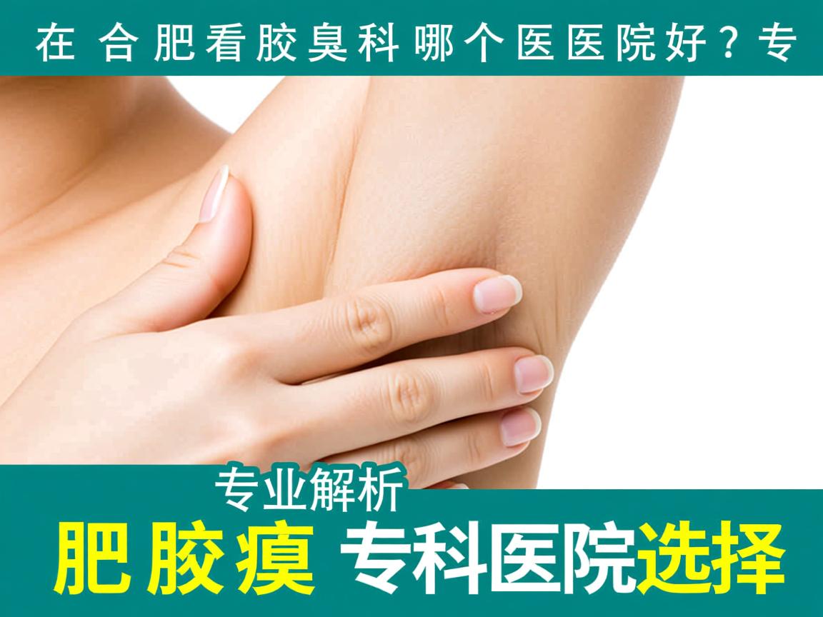 在合肥看腋臭科哪个医院好？专业解析合肥腋臭专科医院选择