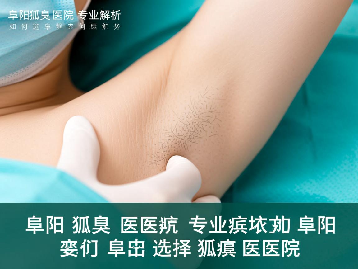 阜阳狐臭医院专业解析，如何选择阜阳专业的狐臭医院