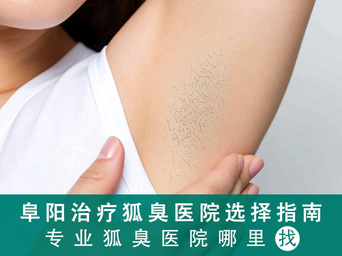 阜阳治疗狐臭医院选择指南，专业狐臭医院哪里找