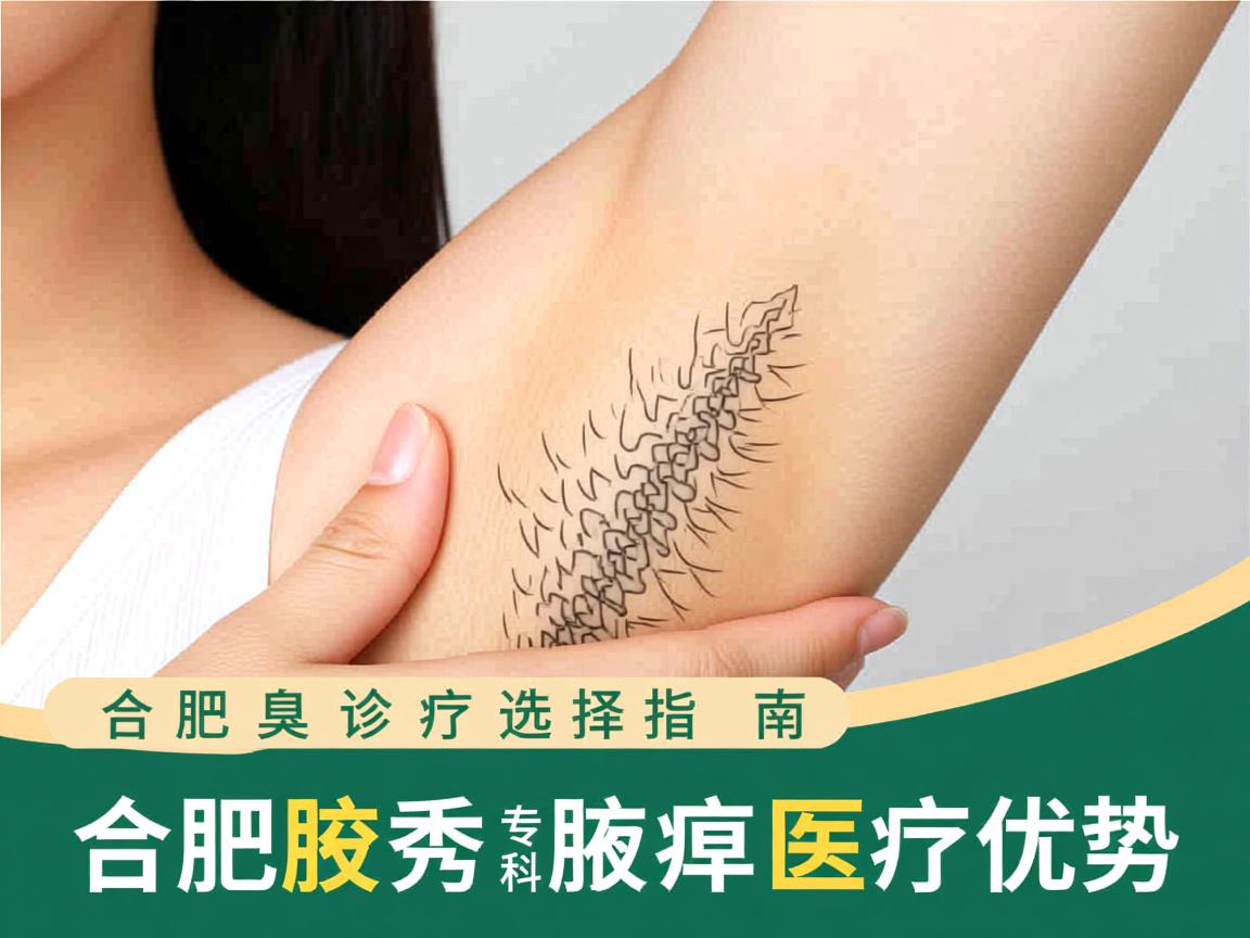 合肥腋臭诊疗选择指南，详解合肥腋秀专科的腋臭医疗优势