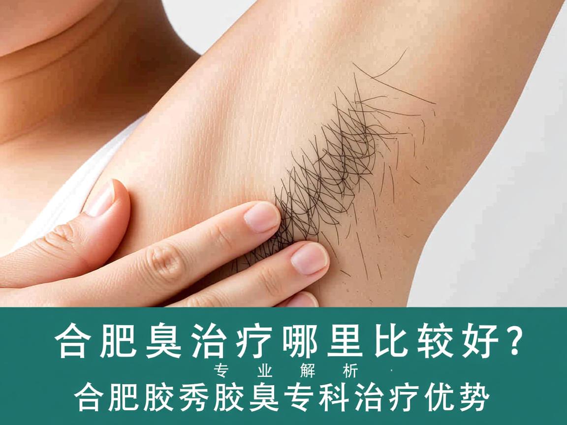 合肥腋臭治疗哪里比较好？专业解析合肥腋秀腋臭专科治疗优势