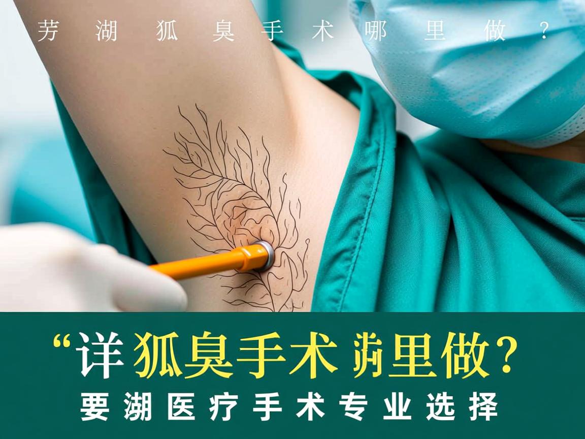 芜湖狐臭手术哪里做?详解芜湖狐臭手术专业选择 芜湖狐臭手术哪里做?详解芜湖狐臭手术专业选择