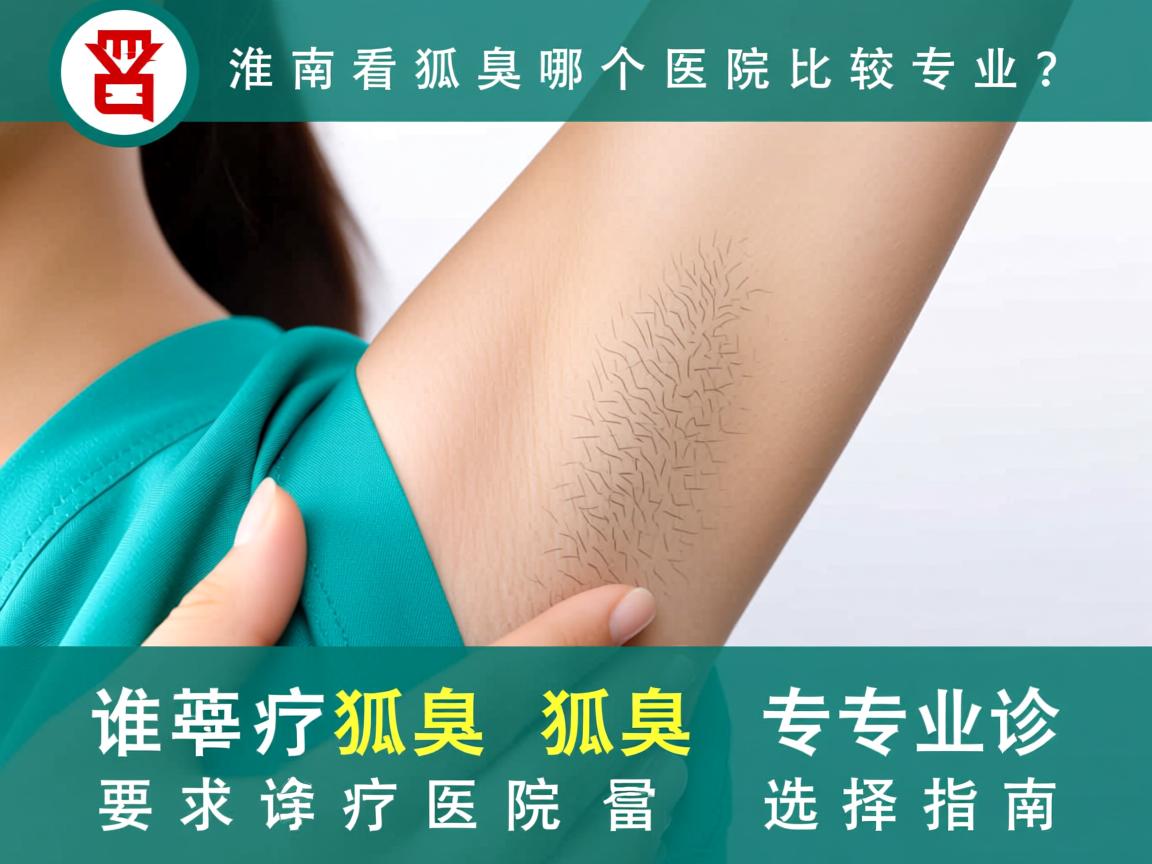 淮南看狐臭哪个医院比较专业？专业诊疗狐臭医院选择指南