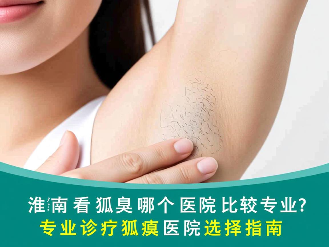 淮南看狐臭哪个医院比较专业？专业诊疗狐臭医院选择指南