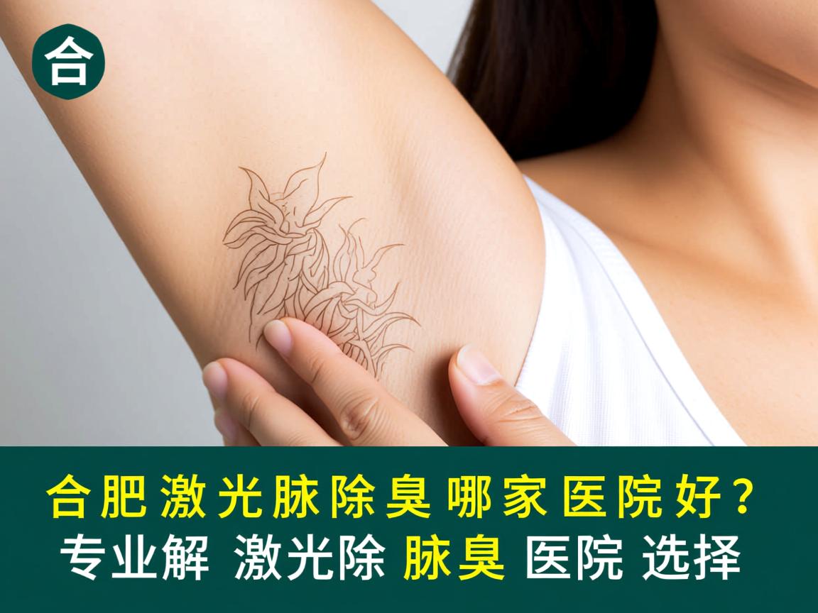 合肥激光除腋臭哪家医院好？专业解析激光除腋臭医院选择