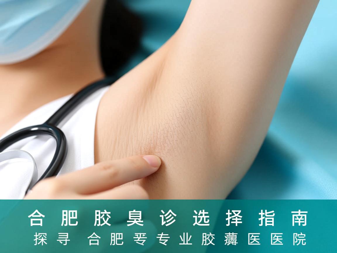 合肥腋臭诊疗选择指南，探寻合肥专业腋臭医院