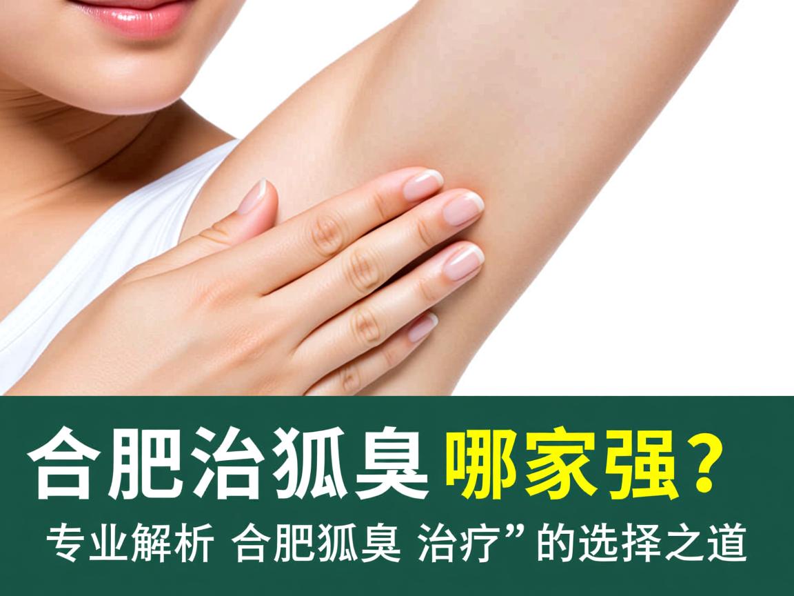 合肥治狐臭哪家强？专业解析合肥狐臭治疗的选择之道