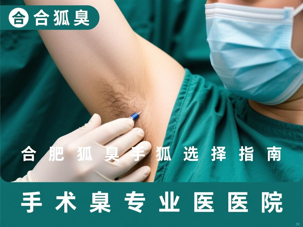 合肥狐臭手术选择指南,详解合肥狐臭手术专业医院 合肥狐臭手术选择指南,详解合肥狐臭手术专业医院