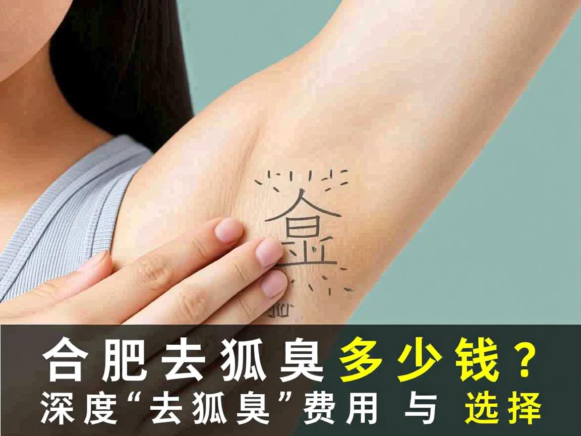合肥去狐臭多少钱？深度解析去狐臭的费用与选择