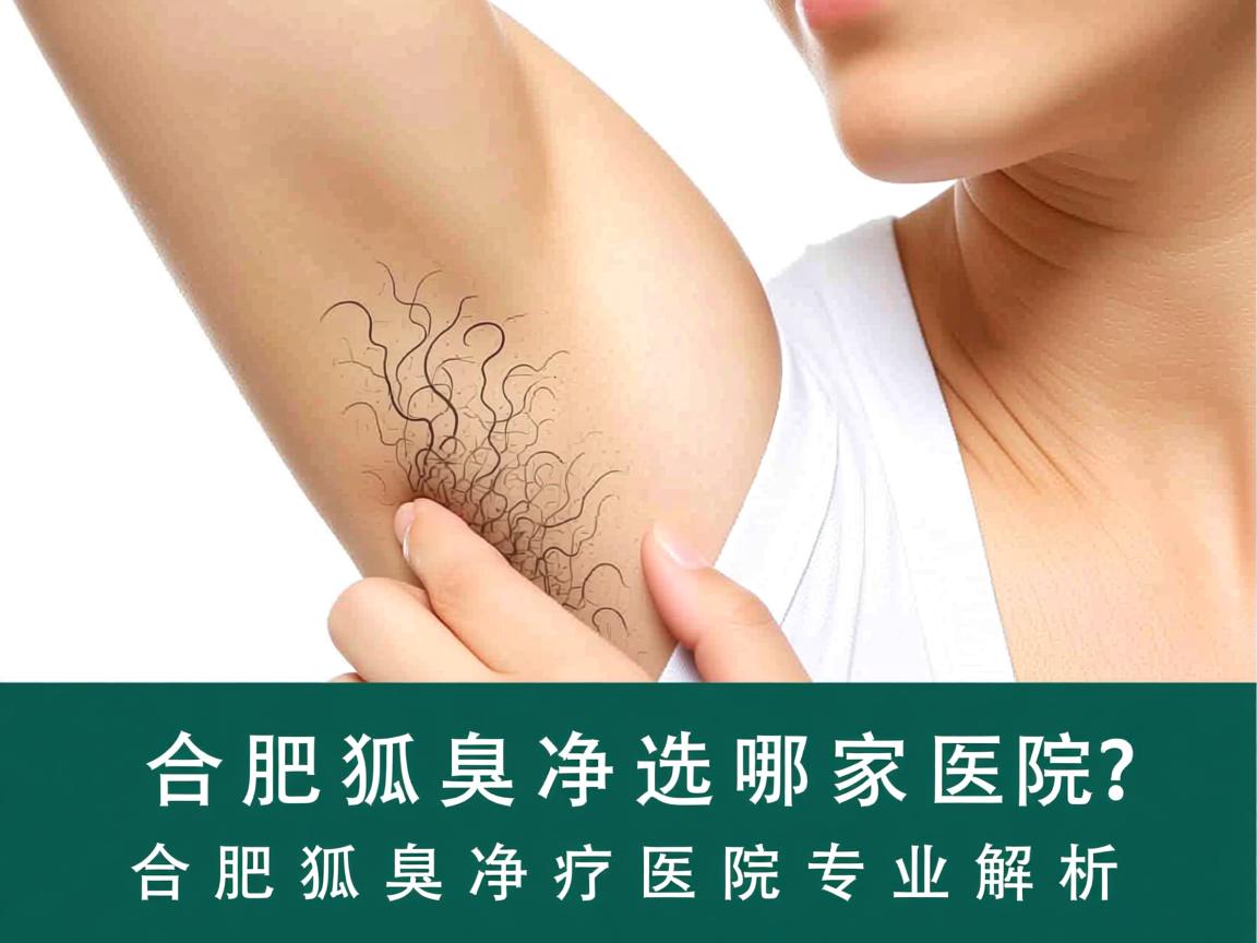 合肥狐臭净选哪家医院？合肥狐臭净疗医院专业解析