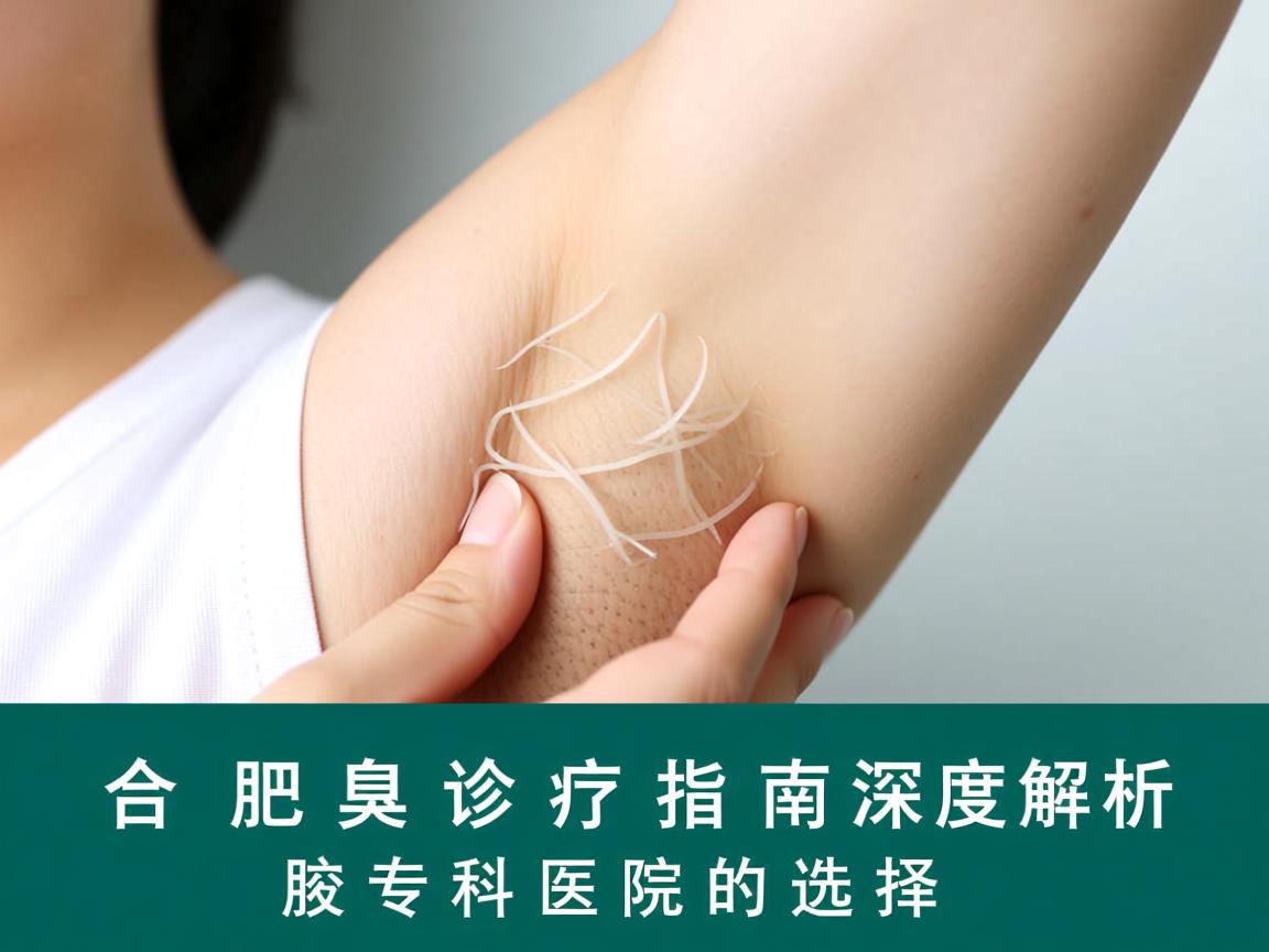 合肥腋臭诊疗指南，深度解析合肥腋臭专科医院的选择