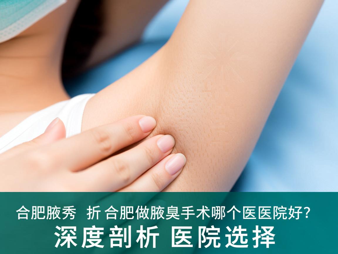 合肥腋秀解析，合肥做腋臭手术哪个医院好？深度剖析医院选择