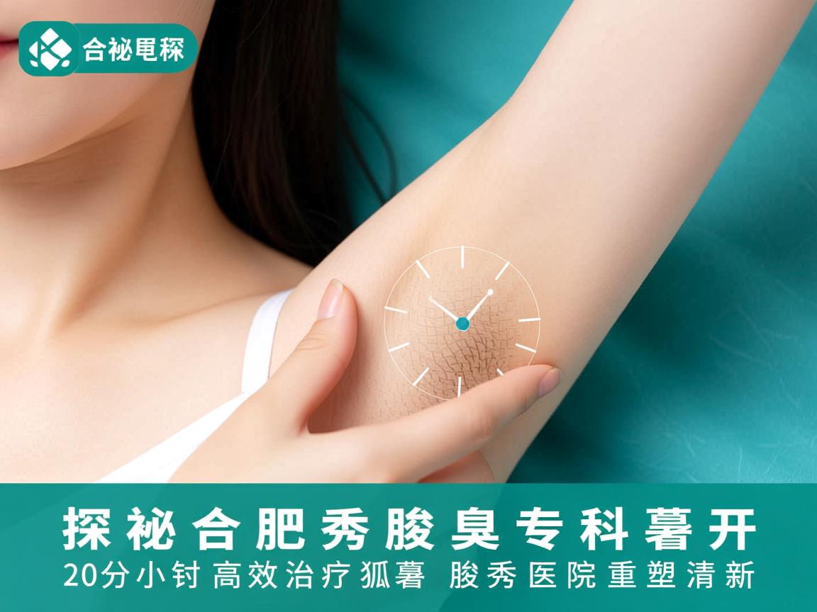 探秘合肥腋秀腋臭专科，20分钟高效治疗狐臭，腋秀医院重塑清新