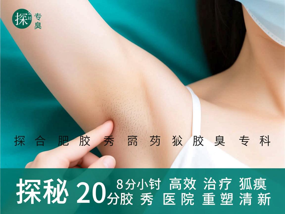 探秘合肥腋秀腋臭专科，20分钟高效治疗狐臭，腋秀医院重塑清新