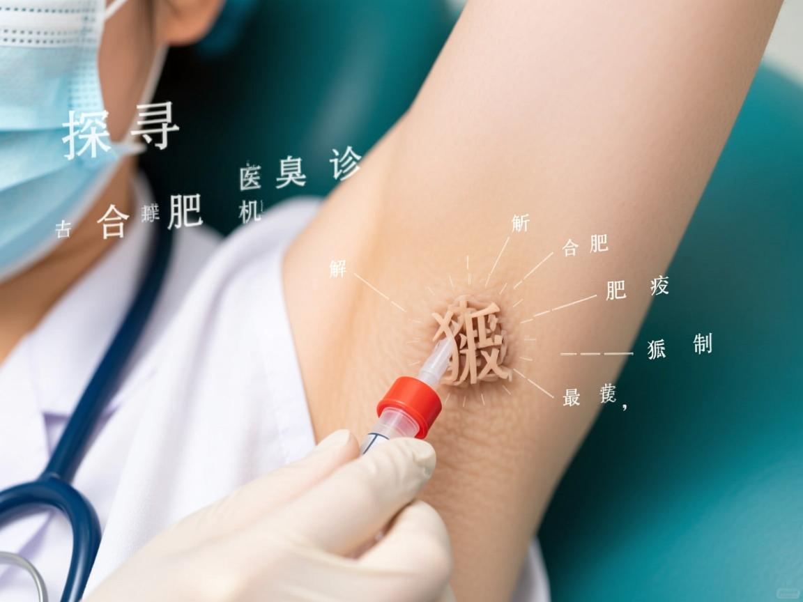 探寻合肥腋臭诊疗专业机构，解析合肥制狐臭最好医院的综合实力