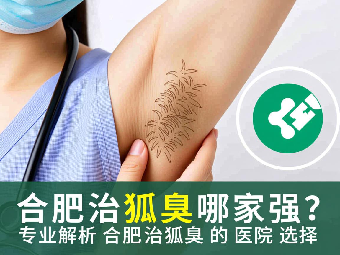 合肥治狐臭哪家强？专业解析合肥治狐臭的医院选择